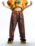PRINTED LOOSE-FIT SWEATPANTS