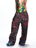 PRINTED LOOSE-FIT SWEATPANTS