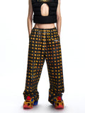 PRINTED LOOSE-FIT SWEATPANTS