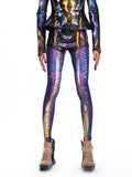 PRINTED MESH LEGGINGS
