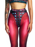 FAUX LEATHER THONG