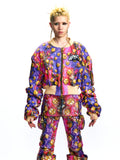 GRAPHIC PILOT JACKET