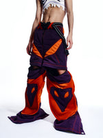 PANELED SKI PANTS/SHORTS