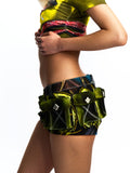 POCKET-DETAIL LOW-WAISTED SKORT