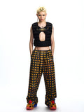 PRINTED LOOSE-FIT SWEATPANTS