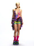 PRINTED ONE-PIECE SWIMSUIT