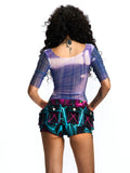 POCKET-DETAIL LOW-WAISTED SKORT