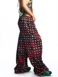 PRINTED LOOSE-FIT SWEATPANTS