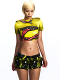 POCKET-DETAIL LOW-WAISTED SKORT