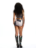 STRETCH BODYCON MINI SKIRT