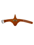 W-LOGO LEATHER WAIST BELT