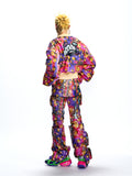 GRAPHIC PILOT JACKET