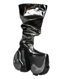 PROSTHETIC LATEX THIGH HIGH BOOTS