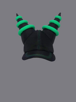 CAP WITH SPIKES