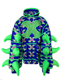 GRAPHIC HOODIE WITH SPIKES