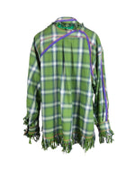 DESTROYED CHECKED OVERSIZE SHIRT