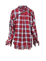 DESTROYED CHECKED OVERSIZE SHIRT