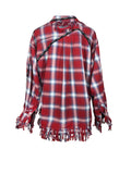 DESTROYED CHECKED OVERSIZE SHIRT