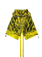 GRAPHIC SPIKED DEFENCE SHORTS