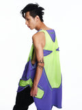 NEON BLOCK GRAPHIC TANK TOP