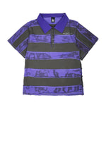 STRIPED COTTON POLO